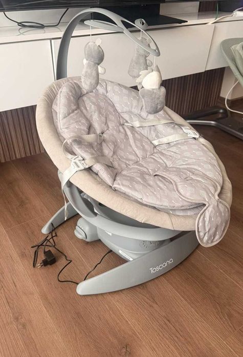 LORELLI Premium Електрическа люлка-шезлонг 2в1 TOSCANA