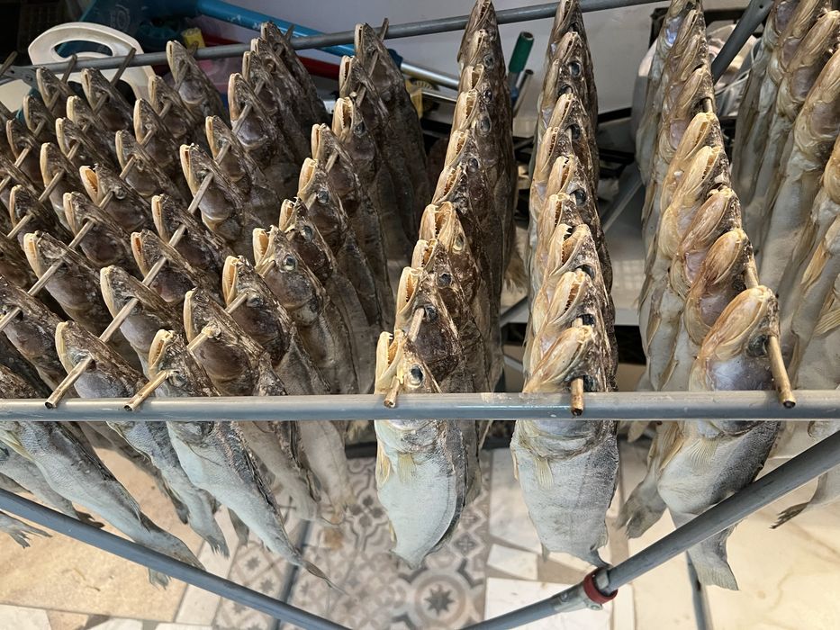 Рыба судак вяленый сушеный малосоль