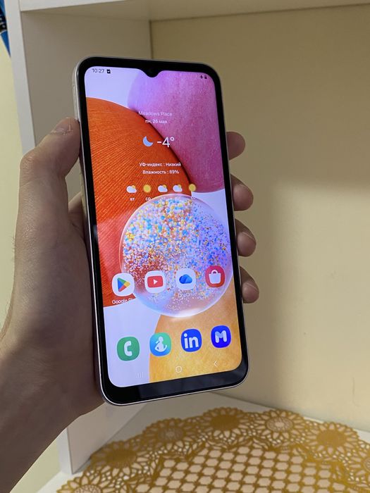 SAMSUNG A14 Silver Оригинал
