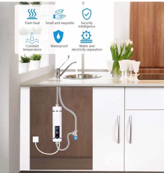 Проточен бойлер 3500w НОВ