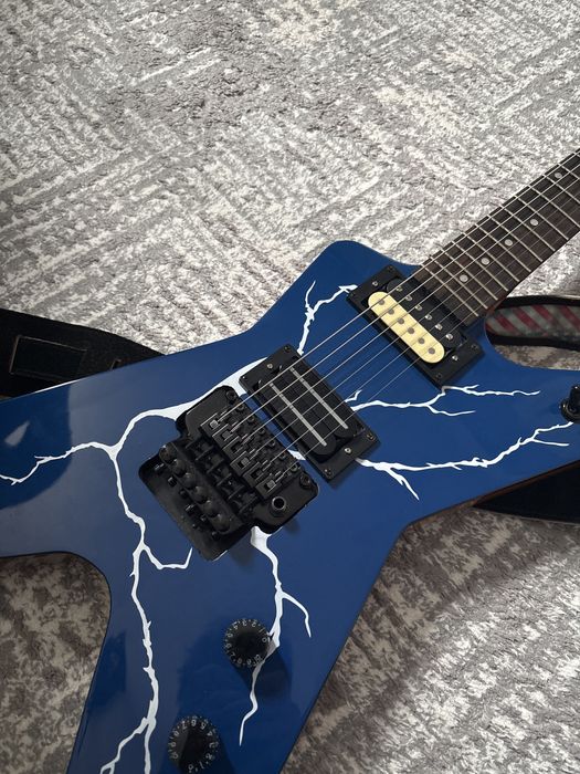 Гитара washburn ML blue Dimebolt срочно