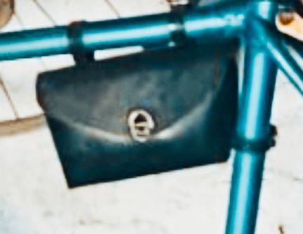 Кожаная сумка вело с урал