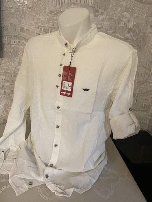 Мужские рубашки лен РАСПРОДАЖА