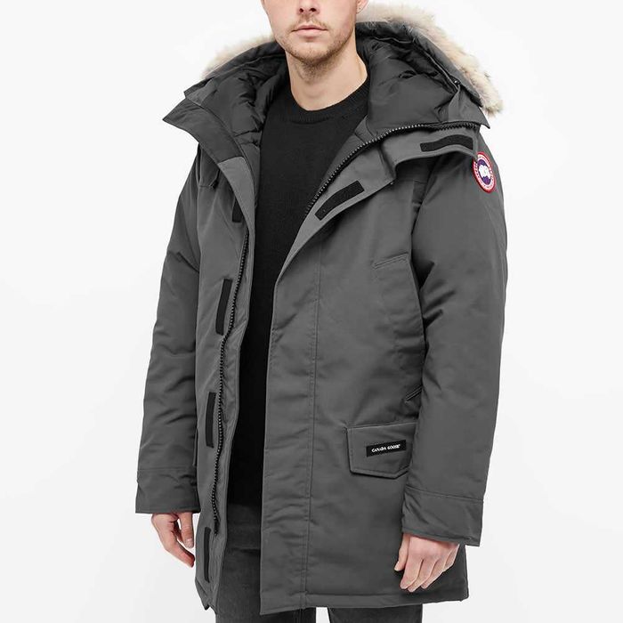 Мужская Куртка / Пуховик Canada Goose Mens Langford Parka (Graphite)