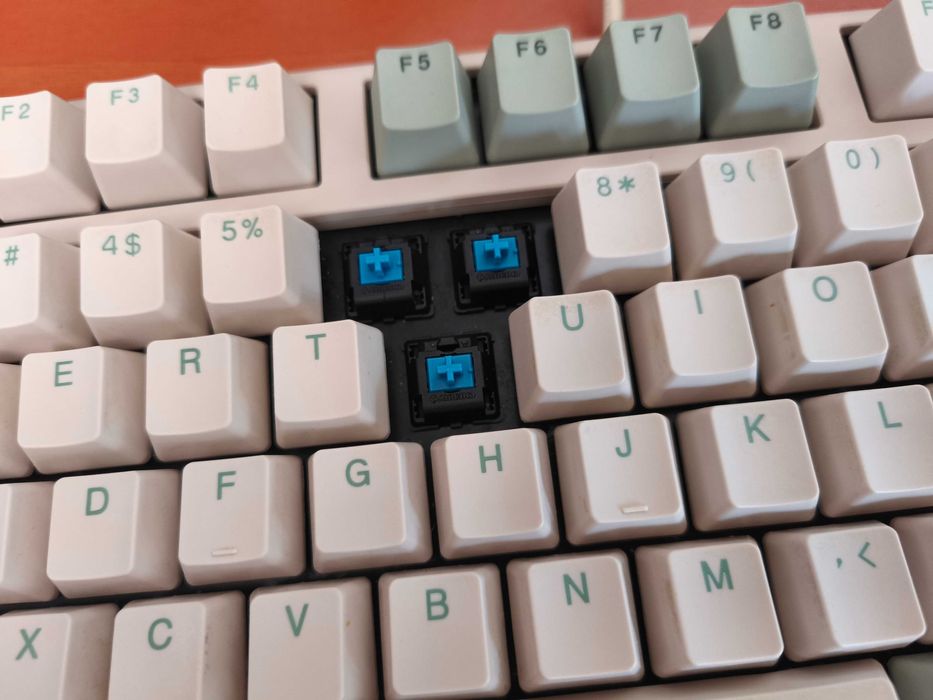 Tastatura gaming Ducky One 3 Matcha TKL Chery Blue