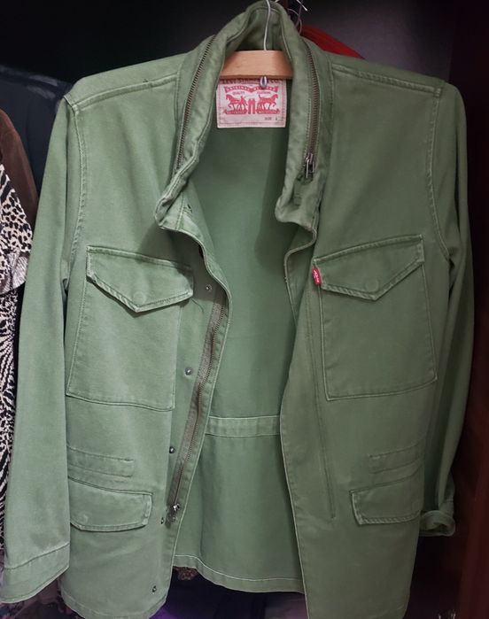 Vand geaca Levi s din bumbac (ca de blugi)barbati