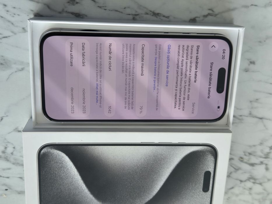 Vand/schimb iPhone 15 Pro