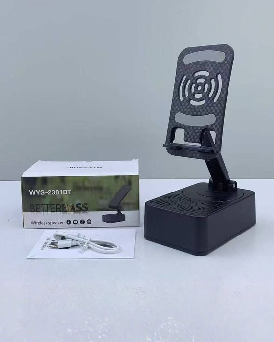 Держатель для телефона 2 В 1 
с Bluetooth-ДИНАМИКОМ!