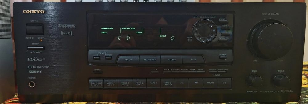 ONKYO TX-SV545 Audio/Video Control Receiver