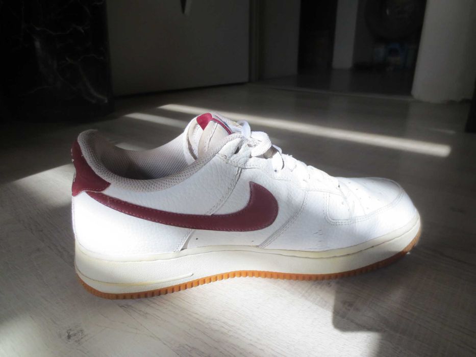 Nike Air Force 1 '07 2 Low White Team Red Blue Void Gum (ОРИГИНАЛНИ)