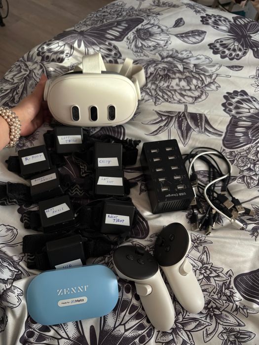 Meta Quest 3 + Full Body Tracking – Set complet VR