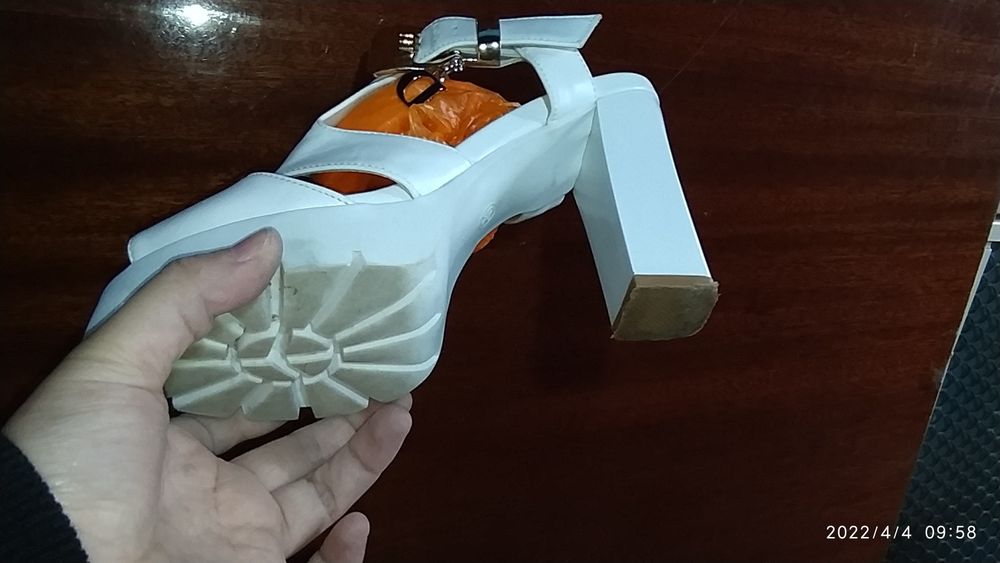 Туфли  белые, отл. качество