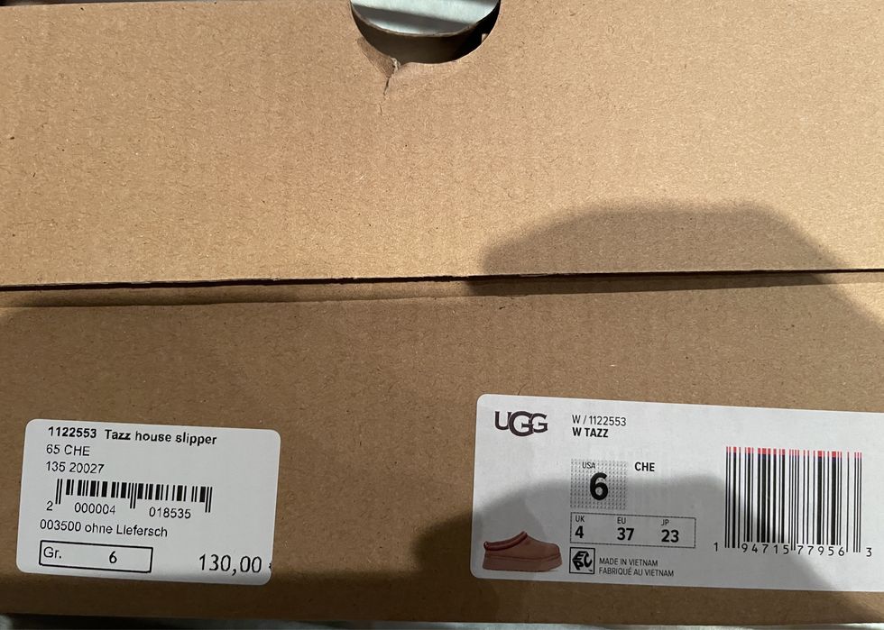 Ugg tazz chestnut slippers