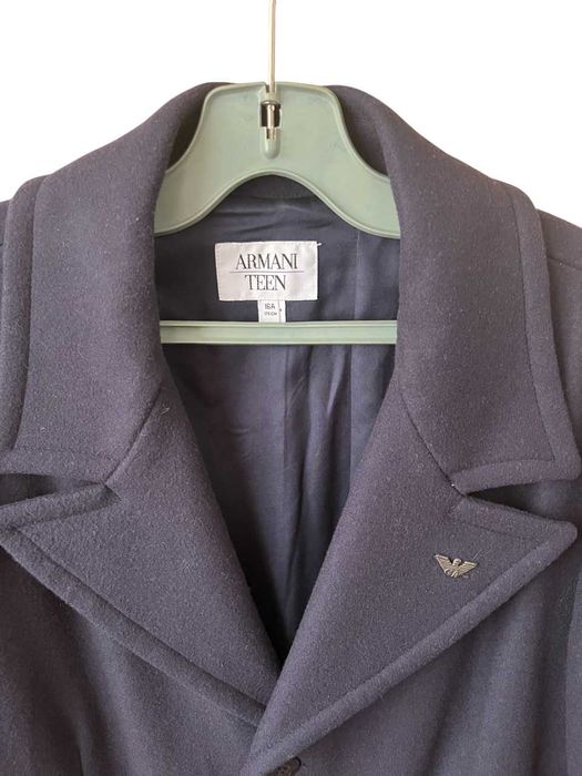 Вълнено палто Armani