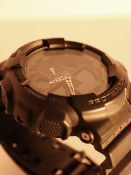 Ceas G-Shock GA-100 5081/5082 Steel Black (mic defect)