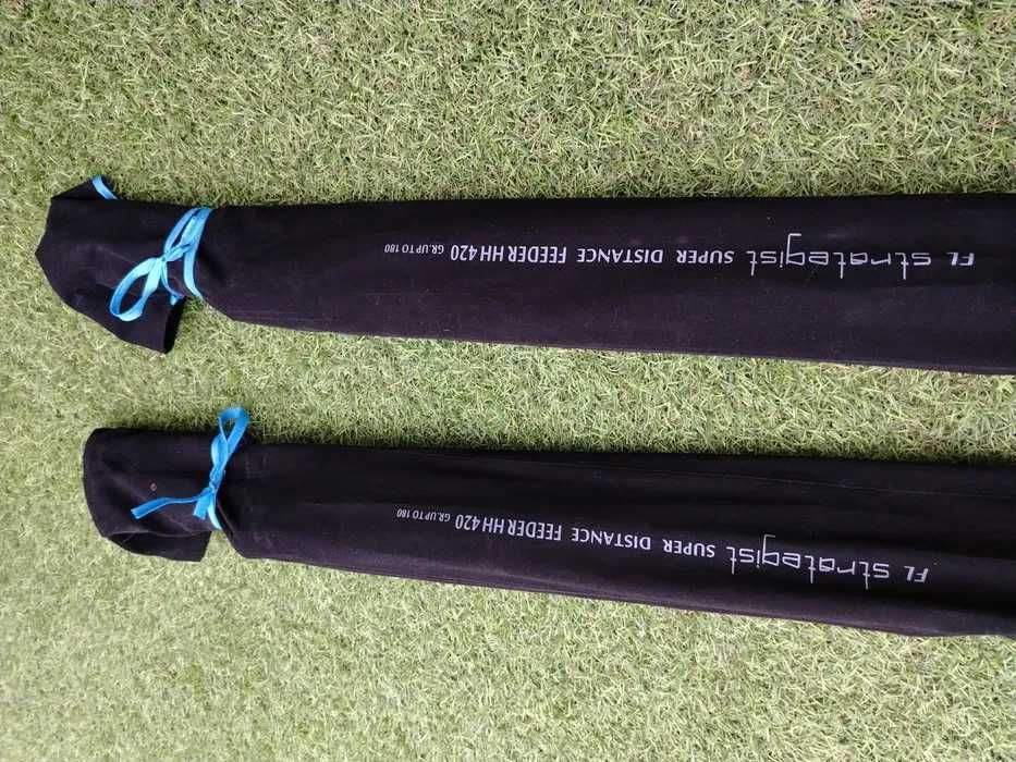 Set 2 Totem Feeder 8000 + 2 Lansete Strategist Super Distance 4.2m
