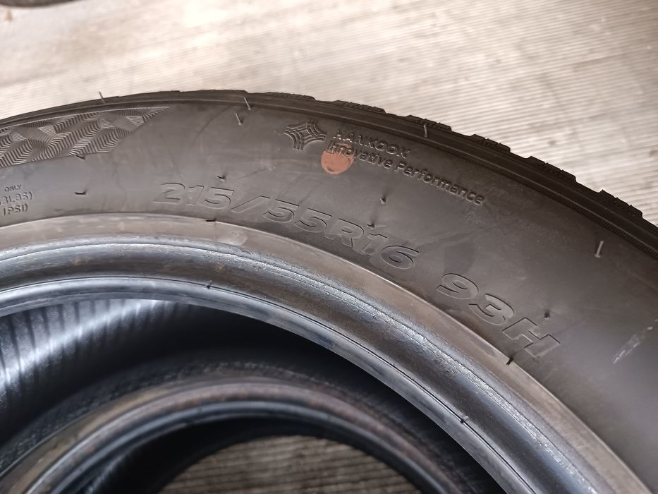 Anvelope MS iarna 215 55 16 hankook 2022 5.7mm