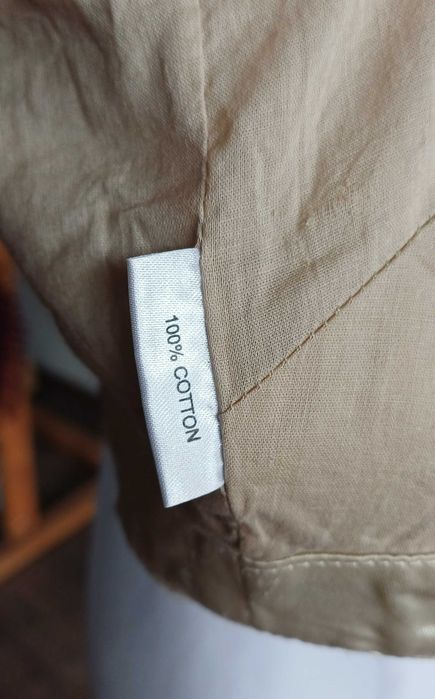 Vestă vintage 100% bumbac cu aplicații metalice