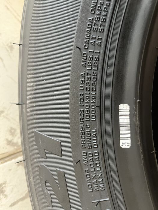 195/75r16c Корея 10слой