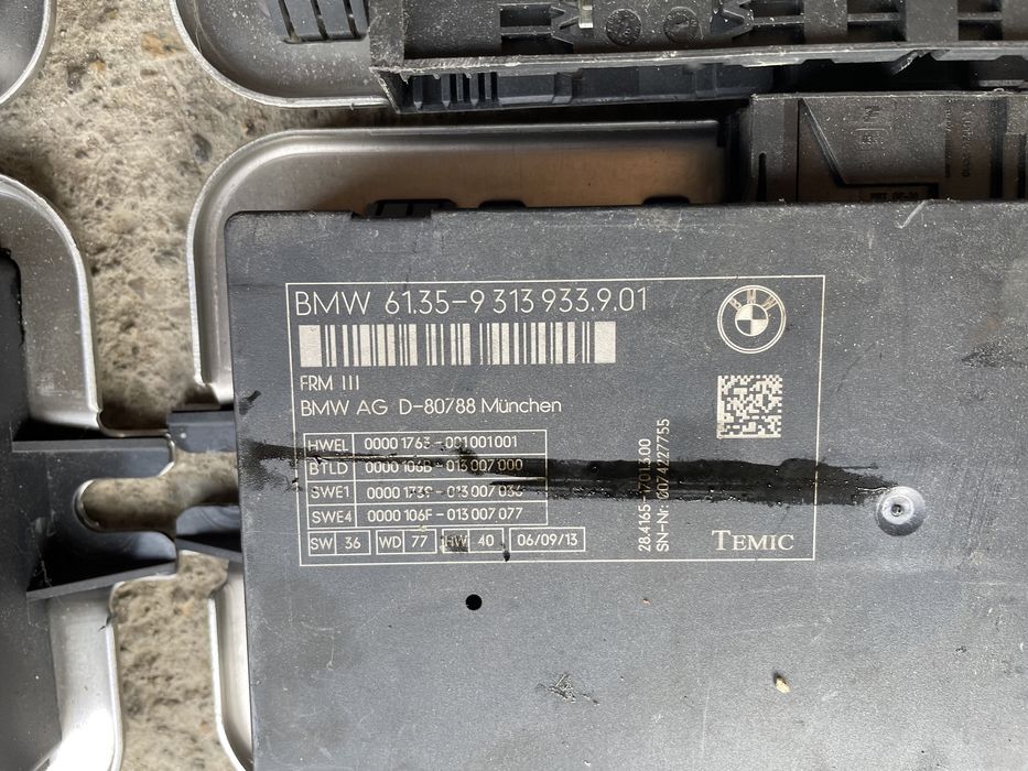 Modul FRM 3 faruri BMW seria F f01 f02 f06 f10 f11 f15 f16