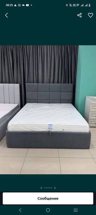 Кровать двухспальная 200х160.200х180