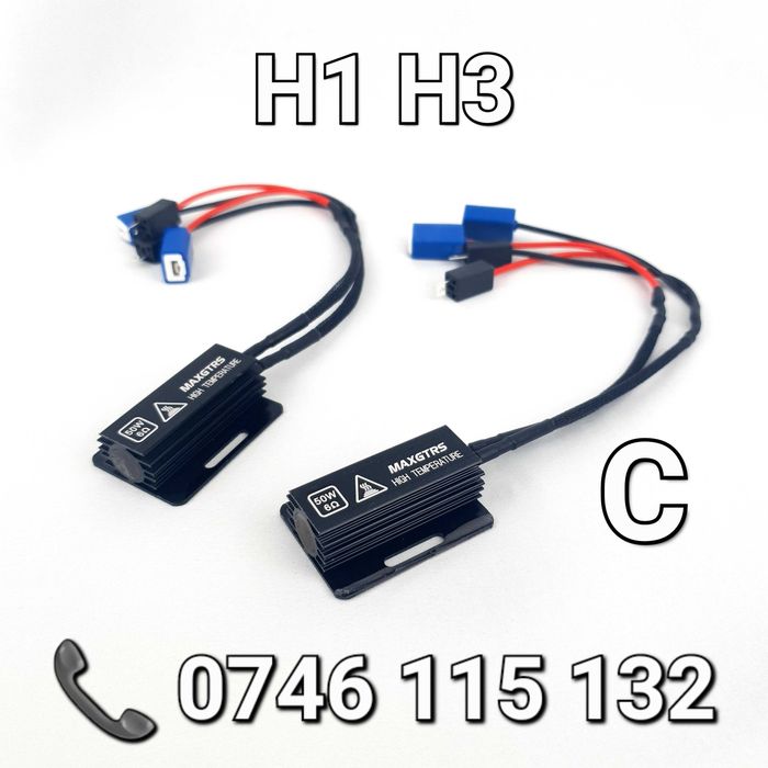 Anulator Eroare Bec Ars-CANBUS LED-T10 T20 T25 H1 H3 H7 H8 H9 H11 P21W