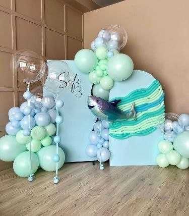 декорации шарами