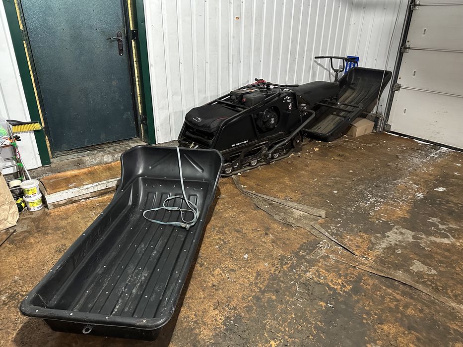 Мотобуксировщик (мотособака)