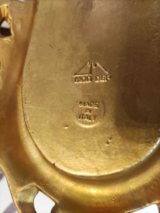 Корпус от часов каминных Совпластитал ,нужна замена механизма.