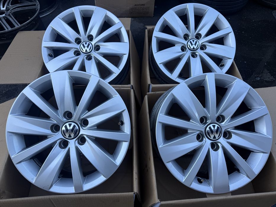 Jante aliaj originale VW Passat Tiguan Golf - 5x112 R16