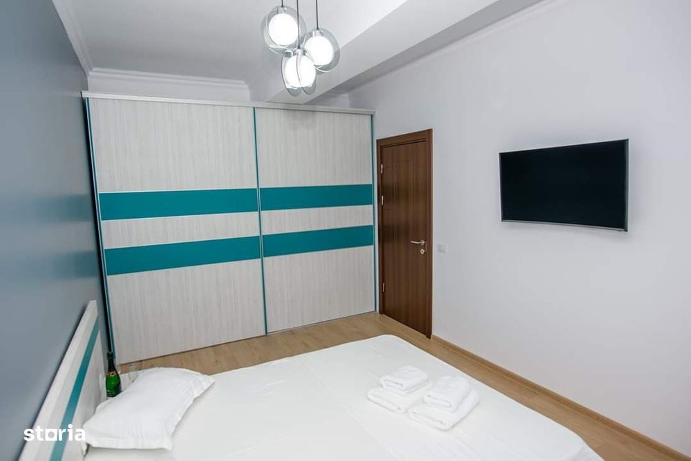 Închiriere apartament 2 camere – Solid Residence Mamaia, vedere la lac