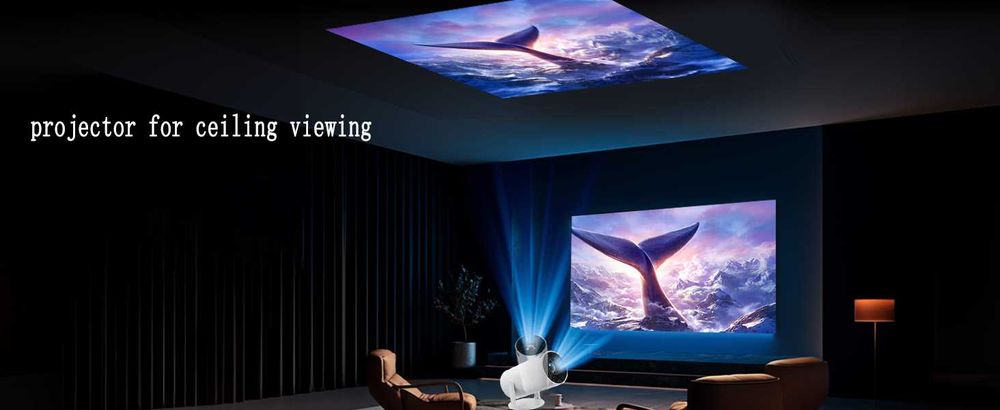 Проектор  Домашно кино 4K/до 130инча/120ANSI лумена/високоговорител