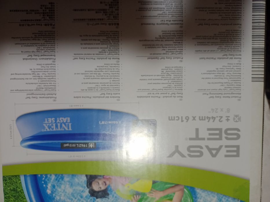 Intex bassen 2.44 × 61sm