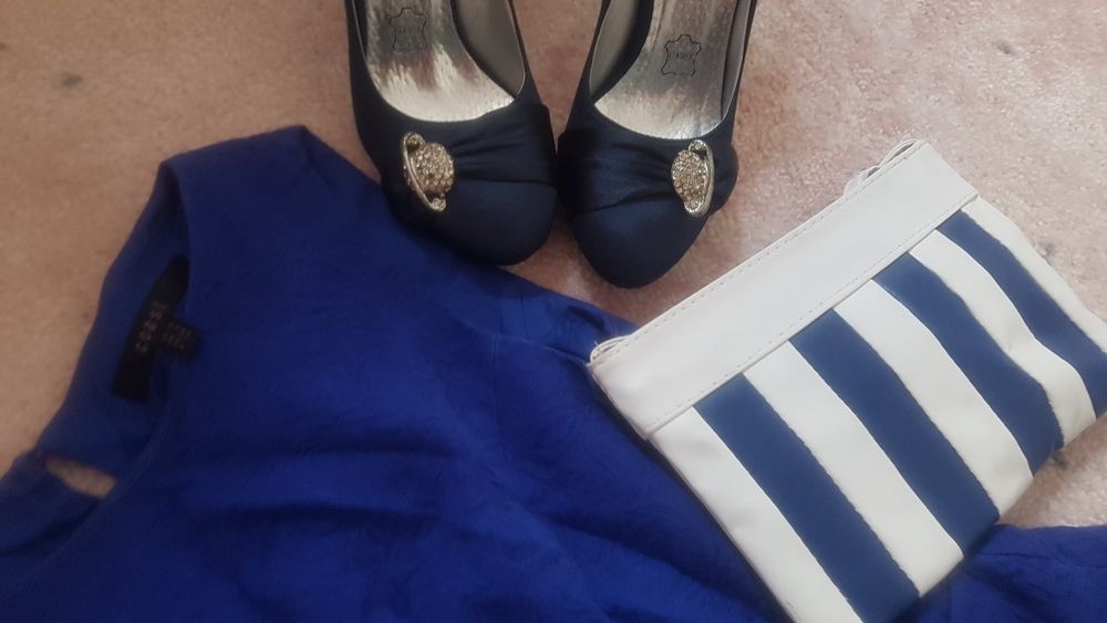 Set Rochie Coast 8uk(36)/ Pantofi 36/ Plic
