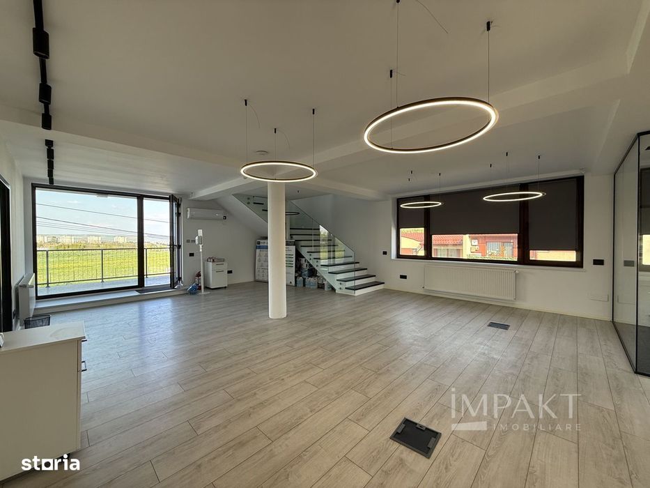 Spatiu de birouri dispus pe 2 niveluri , 225 m2 , Borhanci