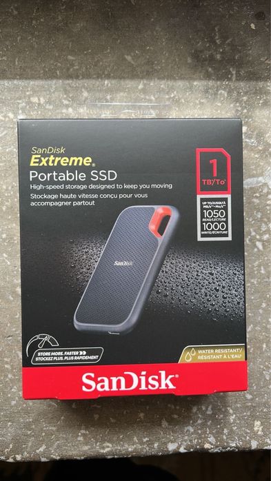 Sandisk ssd extern 1tb extreme  NOU