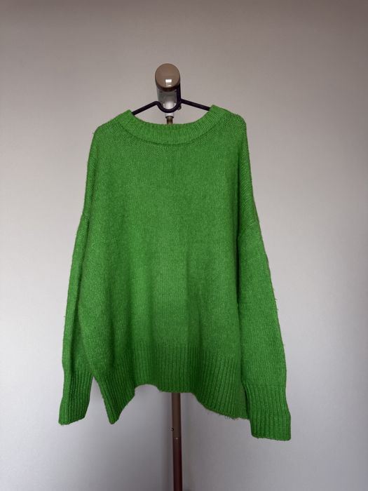 Pulover Zara oversize verde M