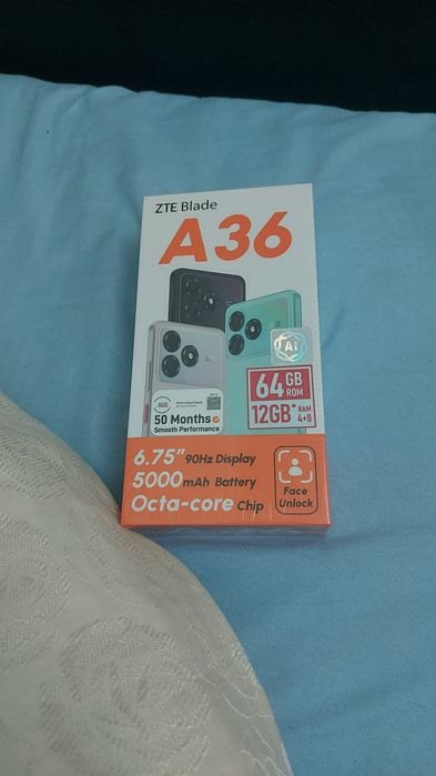 ZTE blade A36  новый  не расспечатанный