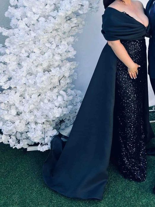 Rochie lunga neagra