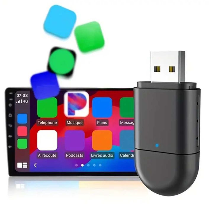 Adaptor Carplay ,Android Auto , Usb C, Wi-Fi  5.8 GHz /Bluetooth 5.4