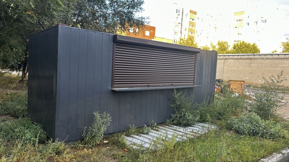 Павильон готовый обшитый