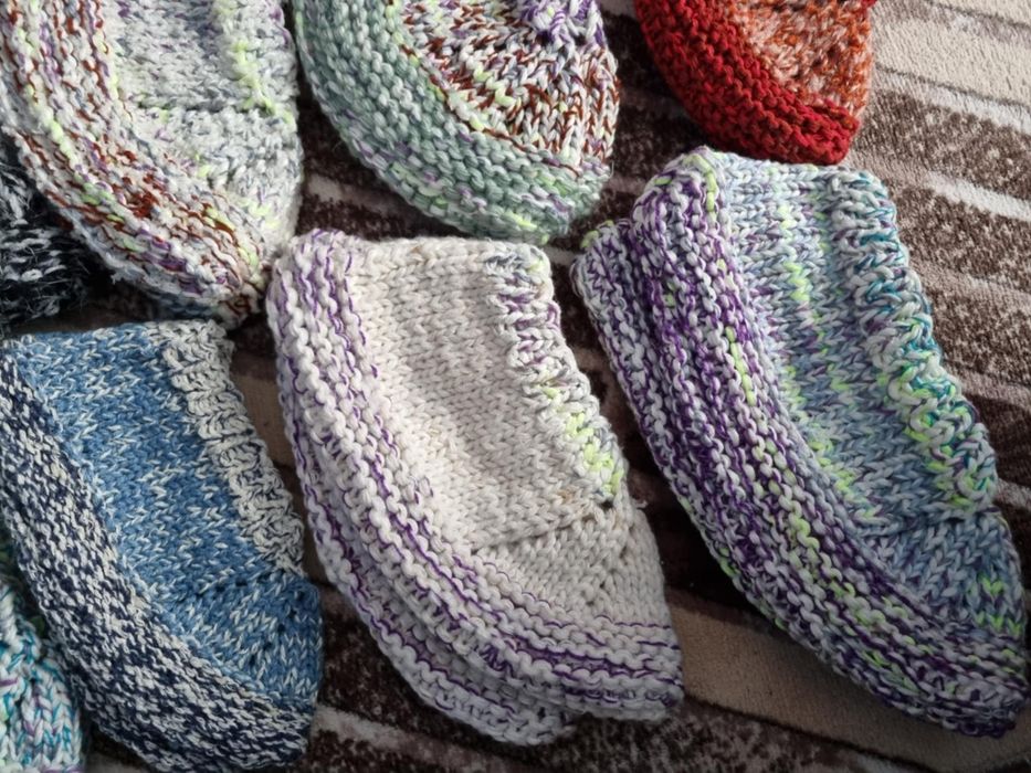 Cipici lana draguti pentru dama, lucrati manual