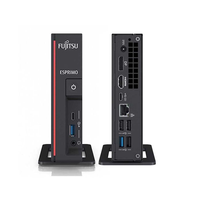 Mini PC Fujitsu Esprimo G5011 i5 10500T 3.80GHz 16GB - 32GB DDR4 SSD 512GB - 1TB WiFi Windows 11/Office 2019 - Incarcator original 65W inclus