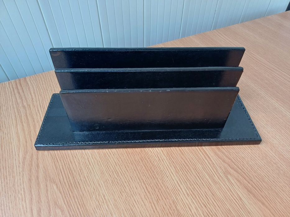 Accesorii decorațiuni înfrumusețare piele lemn Franța 1950