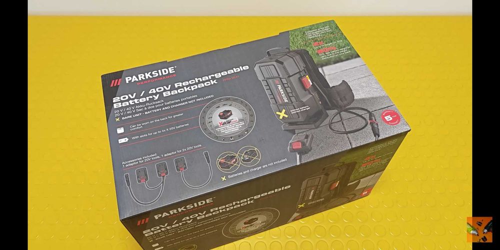 Акумулаторна Раница  Parkside Performance Powerbank