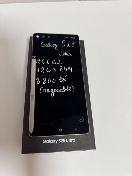 Samsung Galaxy S25 Ultra | 256GB / 12GB RAM | Titanium Black