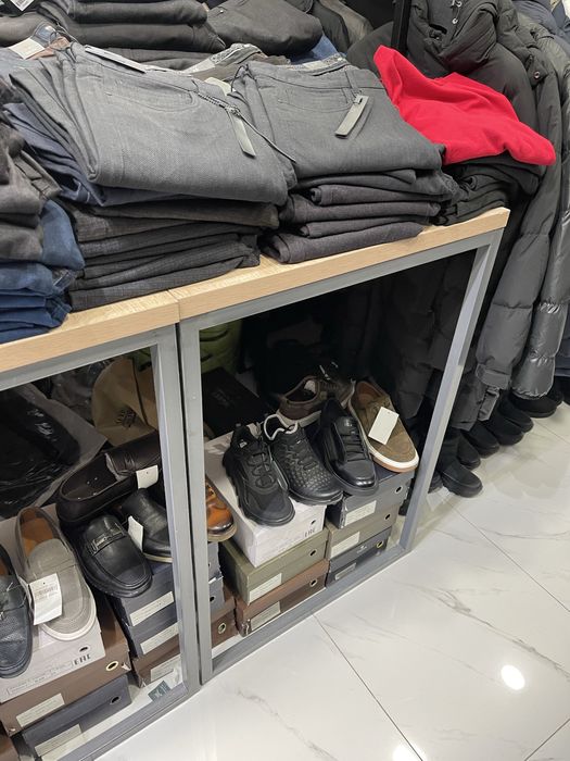 Стол лофт рейл полка