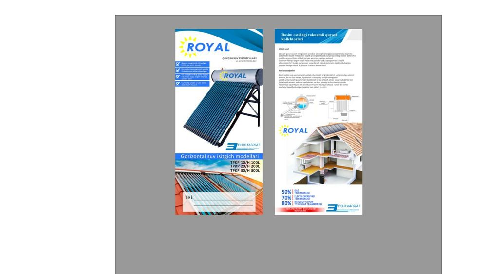 Солнечний воданагривател 300 л напорний, куёш сув иситгичлар, 200 литр