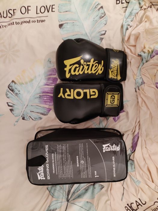 Перчатки боксерские glory fighter