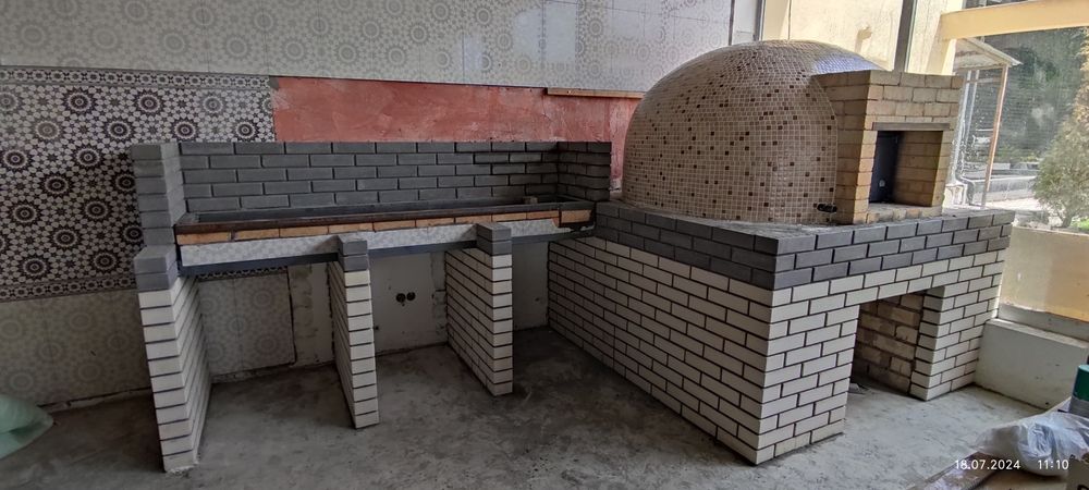 Ёзги ошхона , Барбекю тупламлари ва хар хил турдаги печлар